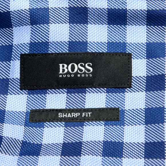 Hugo Boss Shirts Hugo Boss Mens Mark Us Sharp Fit Multicolor Plaid